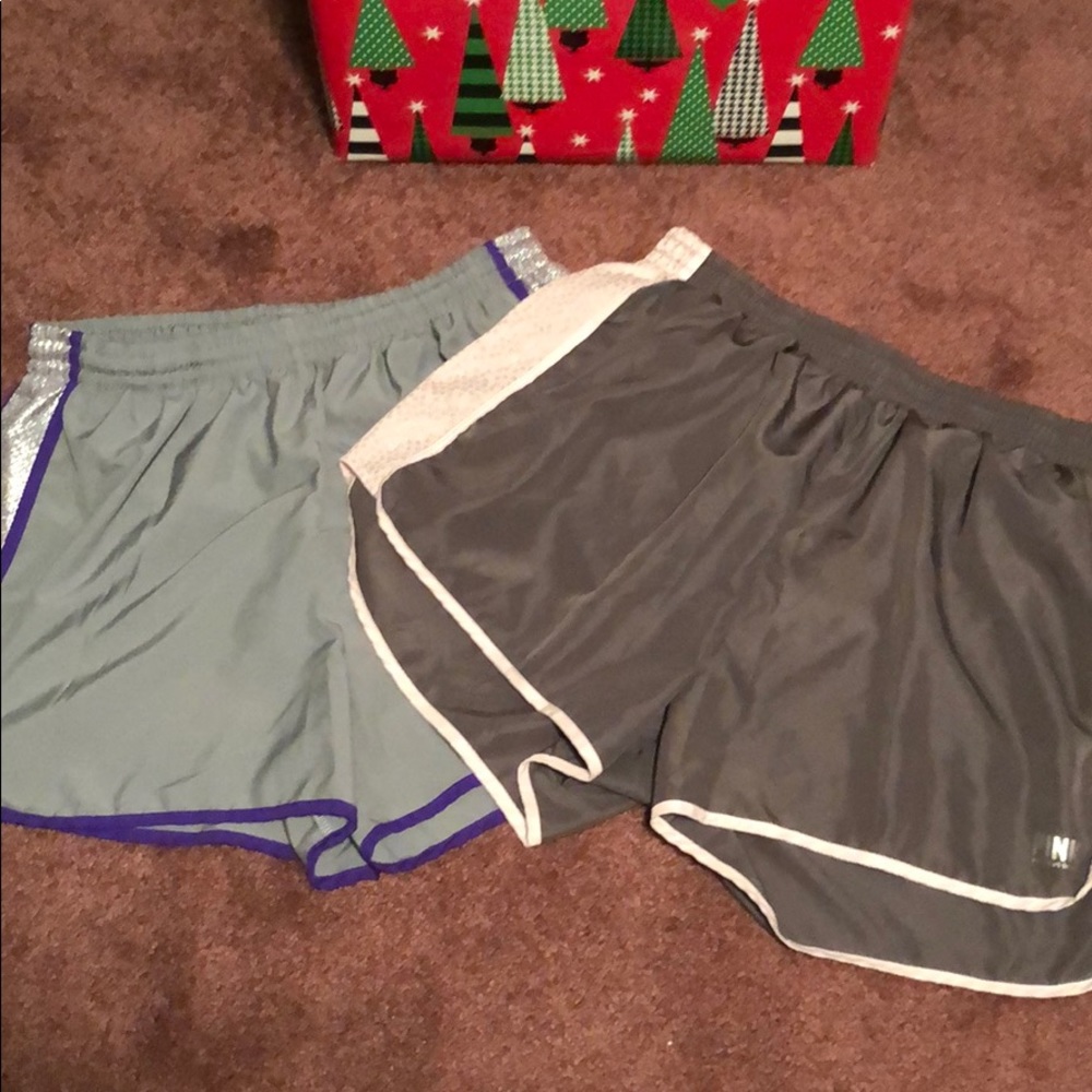 Lot of 2 Victoria’s Secret running shorts
